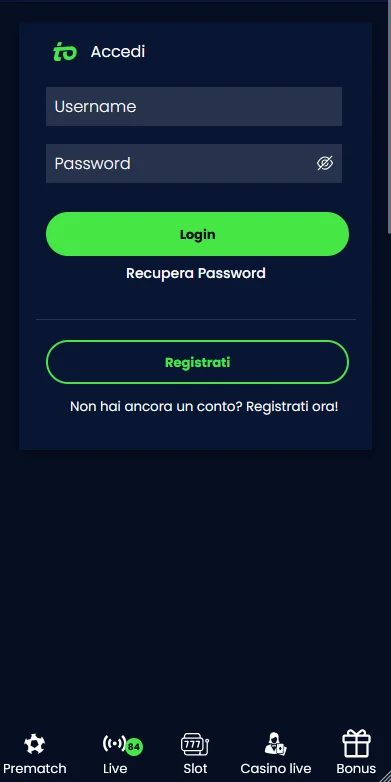 Schermata queencasino online login su smartphone con campi verticali a larghezza piena, tastiera contestuale per email e password, pulsante di accesso ottimizzato per il pollice e indicazione del login biometrico disponibile sull'app nativa